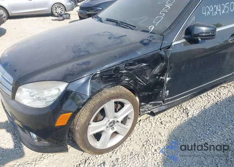 2010 Mercedes-Benz C 300 Luxury/Sport из США, поврежденный, VIN WDDGF5EB5AF408549